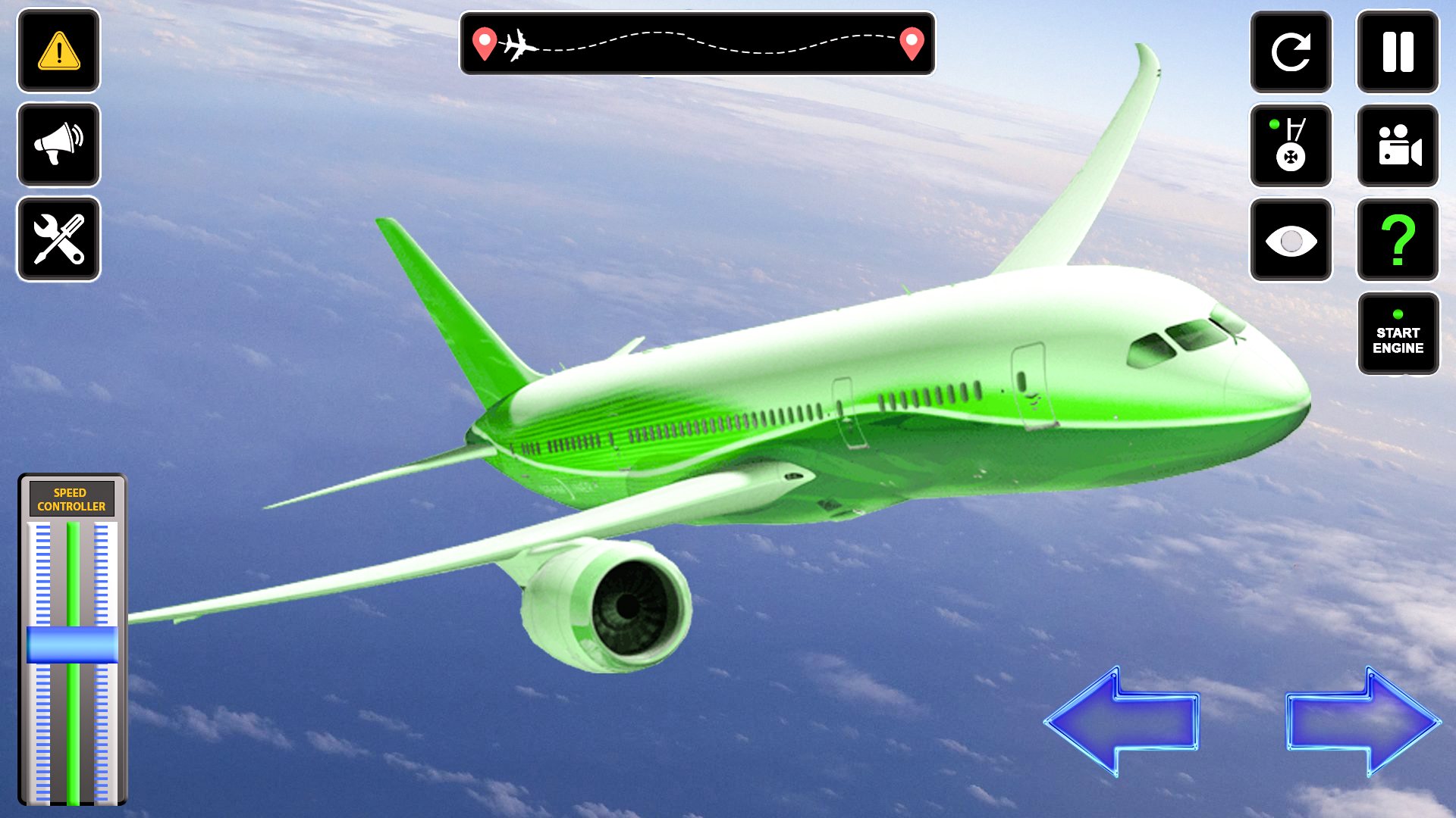 Airplane Games Pilot Simulator Game Screenshot