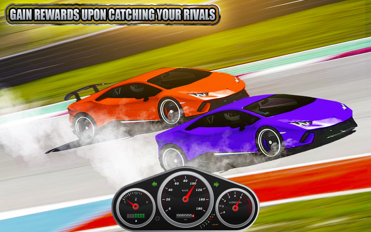 Cuplikan Layar Game Drag Race Car Racing Game