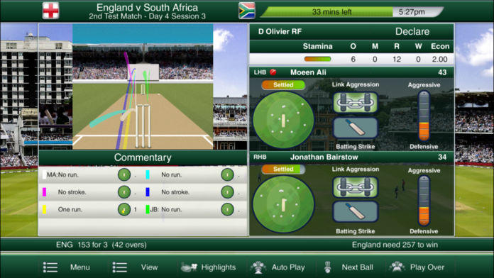 Cricket Captain 2017 Game Screenshot