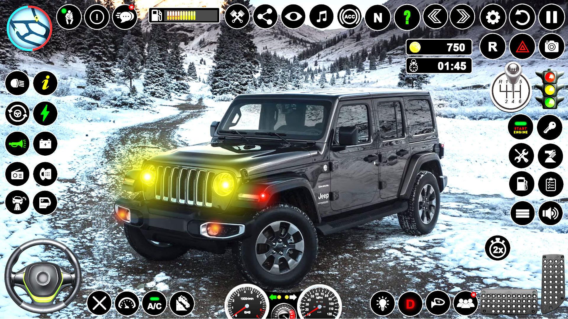 Screenshot of Indian Jeep Wala Games 3D