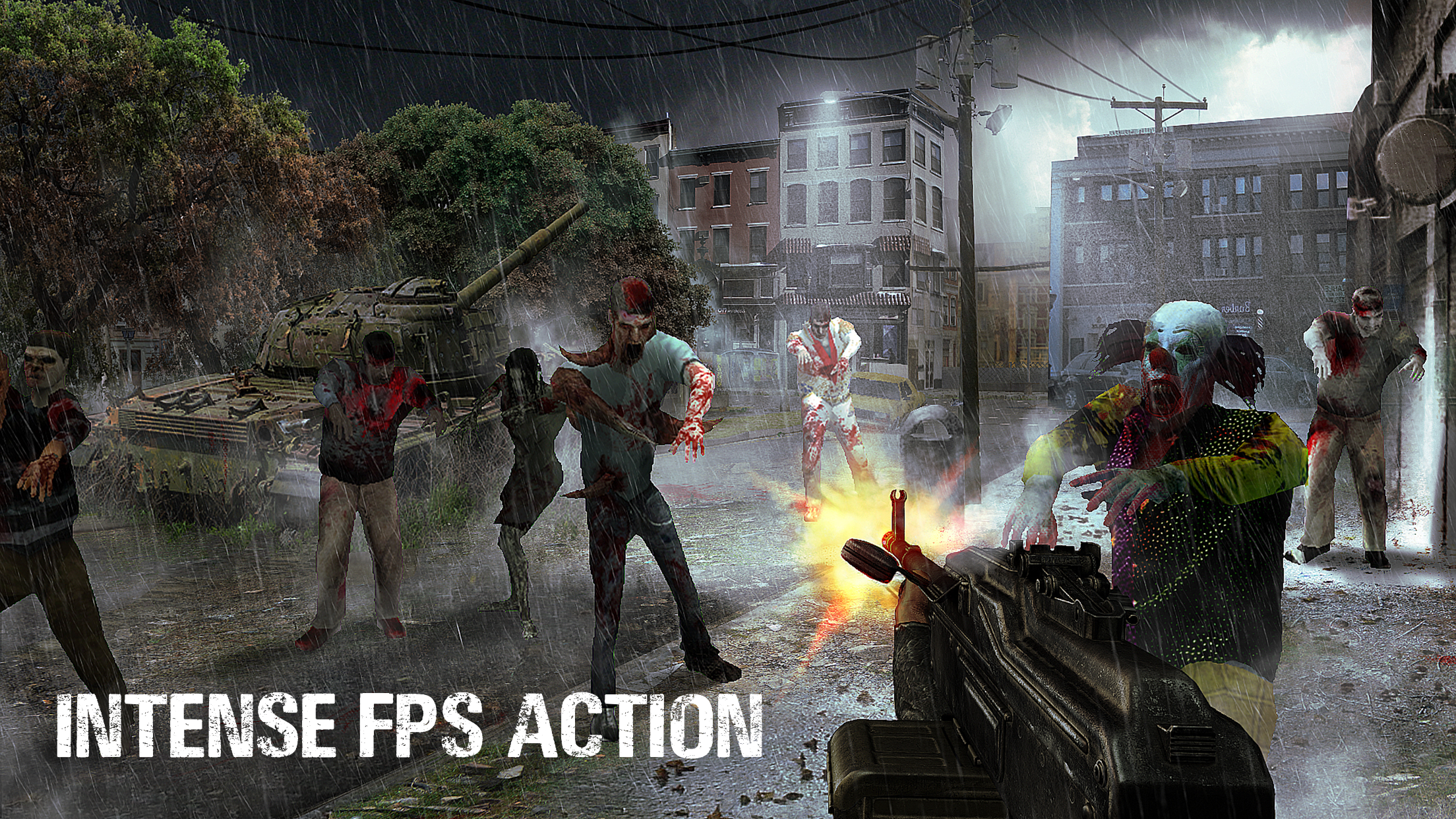Zombie Hunter: Survive the Undead Horde Apocalypse 게임 스크린샷