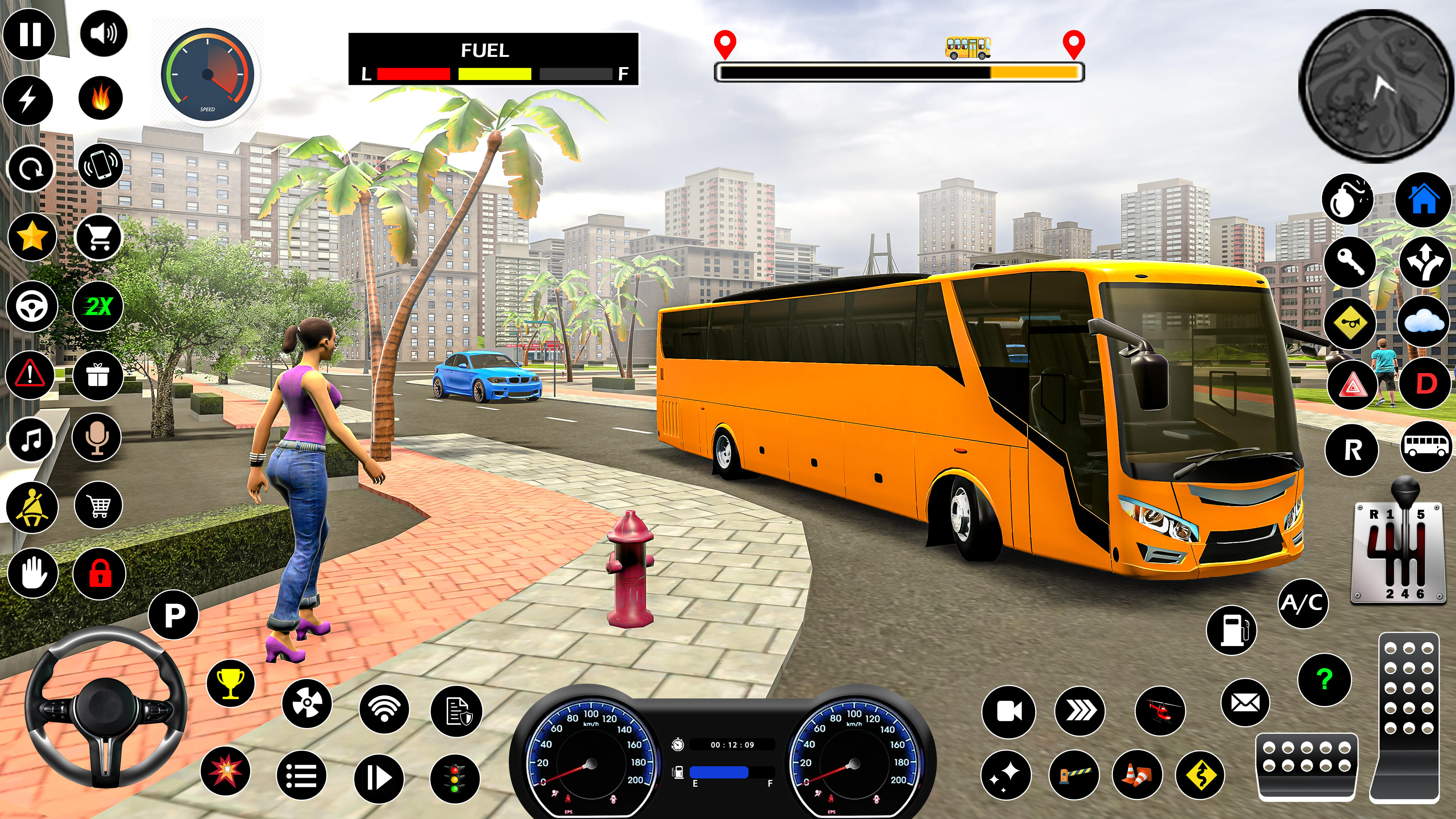 Bus Simulator Games: Bus Games遊戲截圖