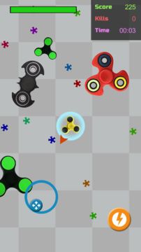 Скриншот игры Fidget Spinner.io