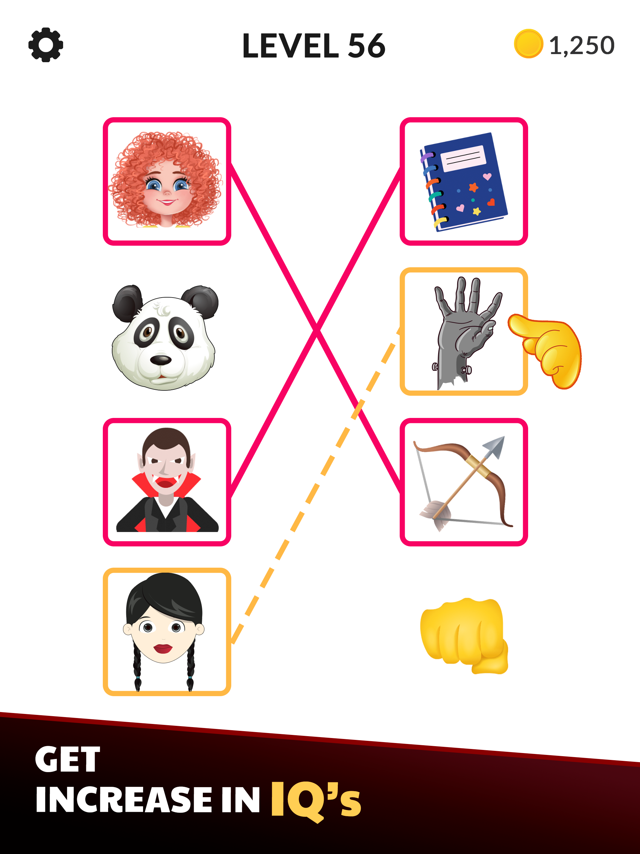 Movie Emoji Puzzle: Match game Game Screenshot