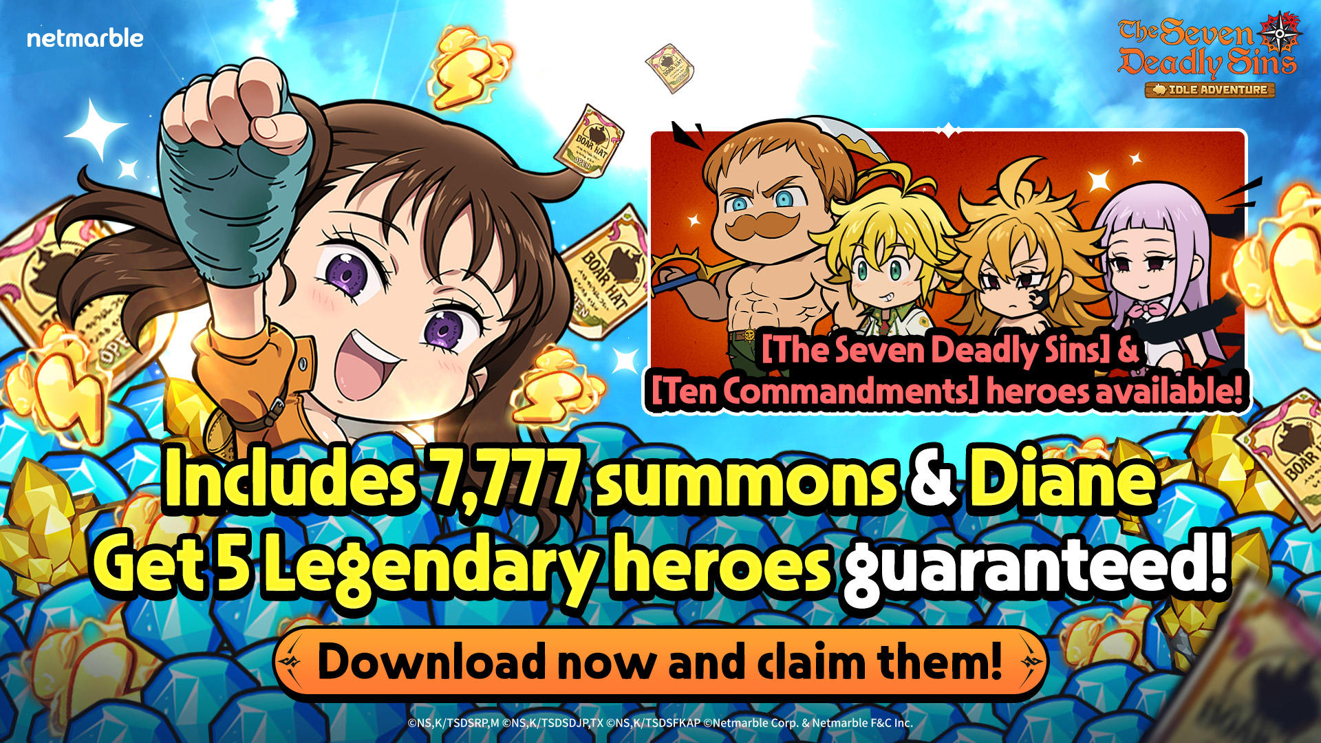 The Seven Deadly Sins: Idle Game Screenshot
