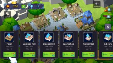 Idle Medieval Kingdom Tycoon Game Screenshot