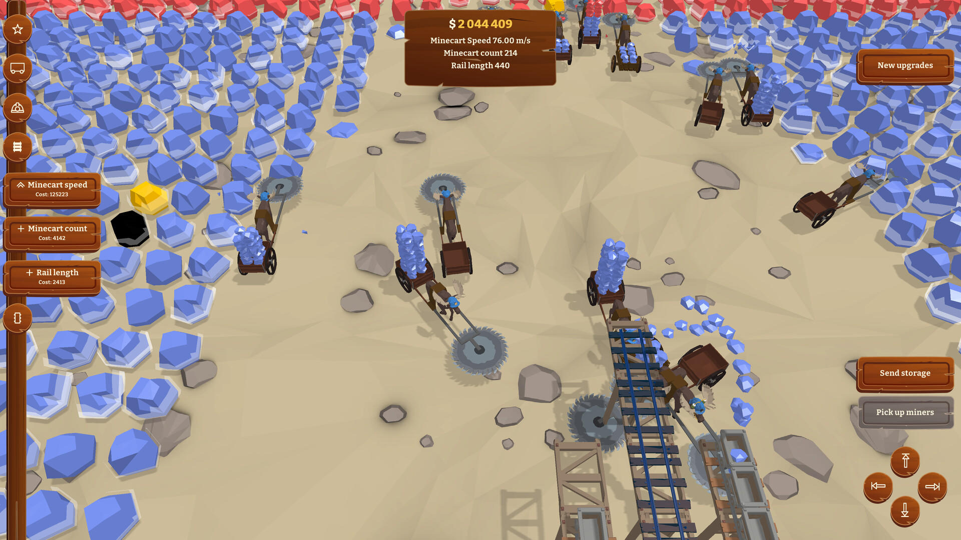 Moose Miners Game Screenshot