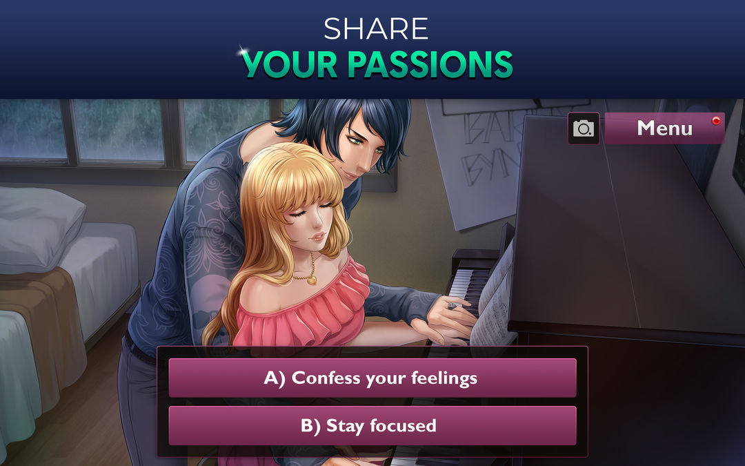 Is It Love? Peter - vampire screenshot game