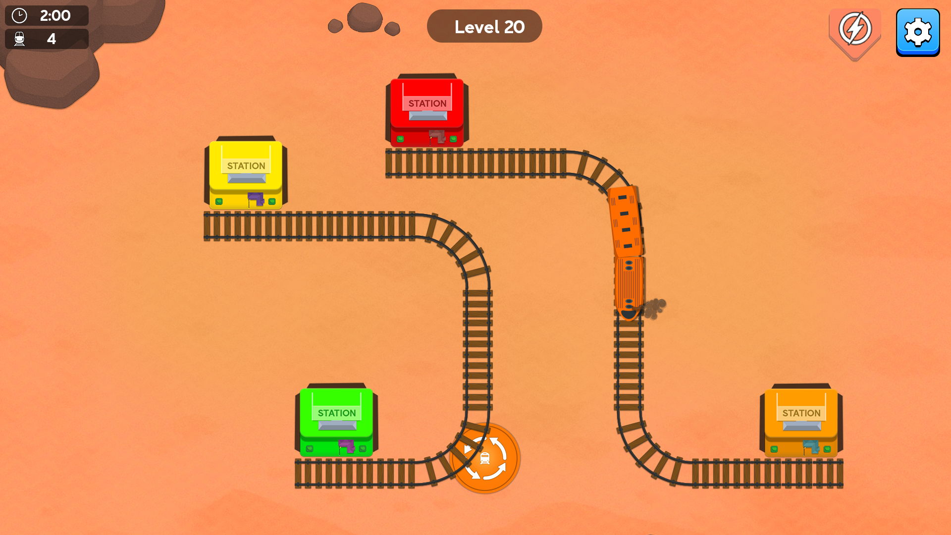 Train Tycoon Puzzle Escape Game Screenshot
