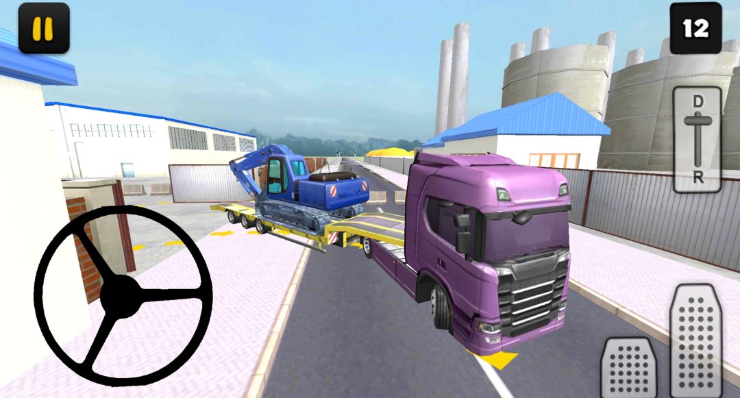 Truck Simulator 3D: Excavator Transport ภาพหน้าจอเกม