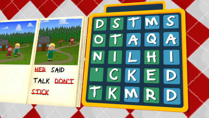 Storybook Wordsearch - Red Riding Hood Game Screenshot