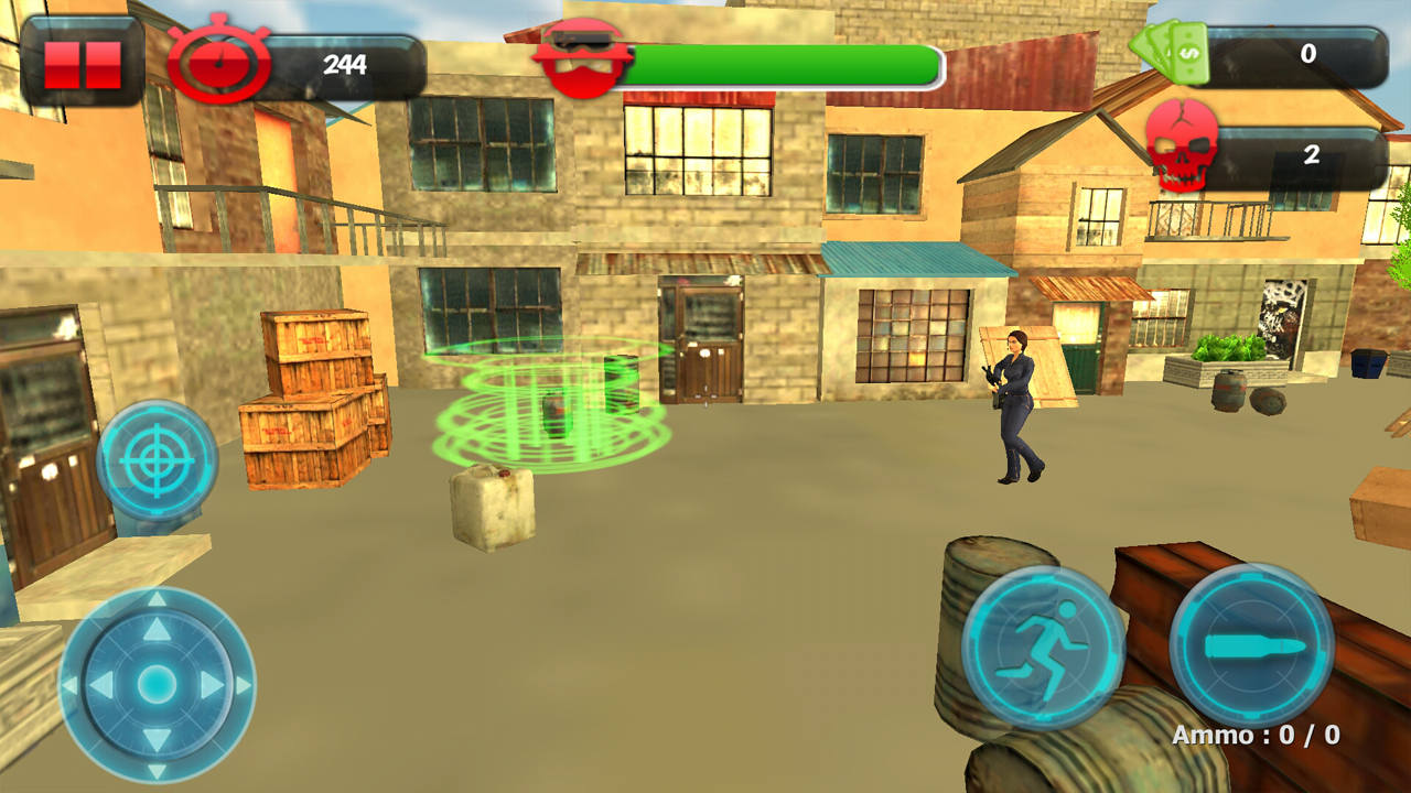 SWAT Hero Terrorist Take Down Game Screenshot