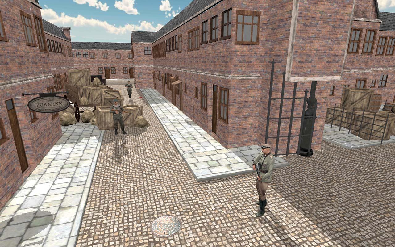 Call Of Courage 2 : World War 2 Frontline Commando Game Screenshot