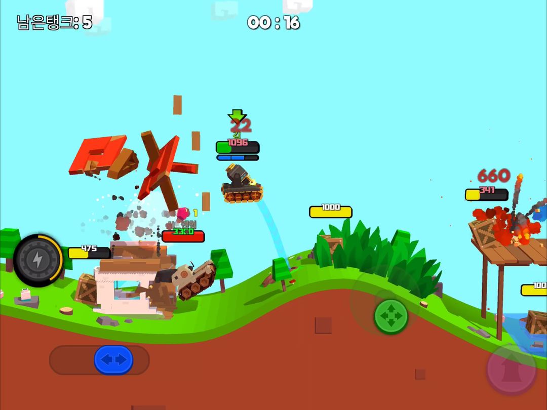 BOOM Tank Showdown screenshot game