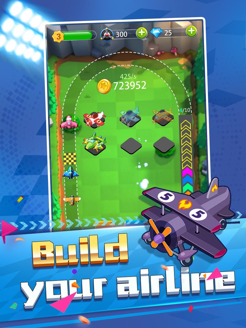 Merge Plane - Idle Games screenshot game