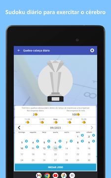 Captura de Tela do Jogo Sudoku - Quebra-cabeça