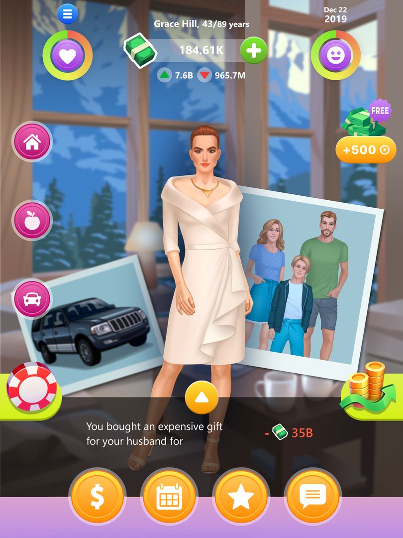 Dream Story - life simulator screenshot game