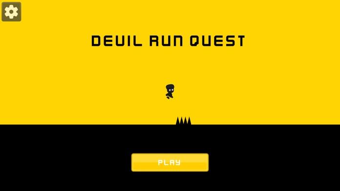 Captura de Tela do Jogo Little Devil Run: Troll Game
