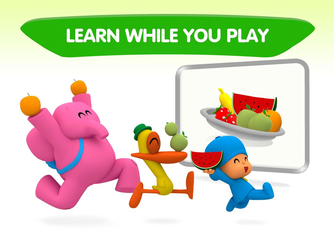 Screenshot of Pocoyo Alphabet: ABC Learning