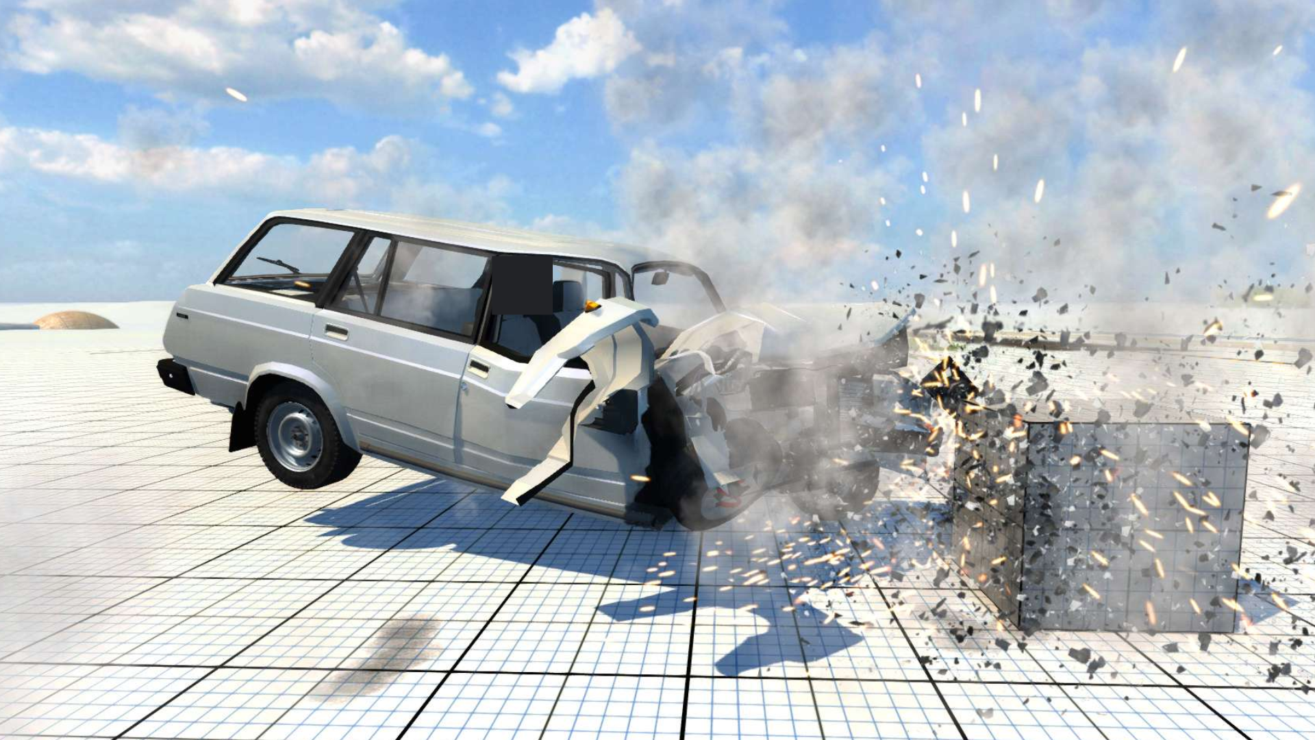 Screenshot of Beam Drive Car Crash 3D