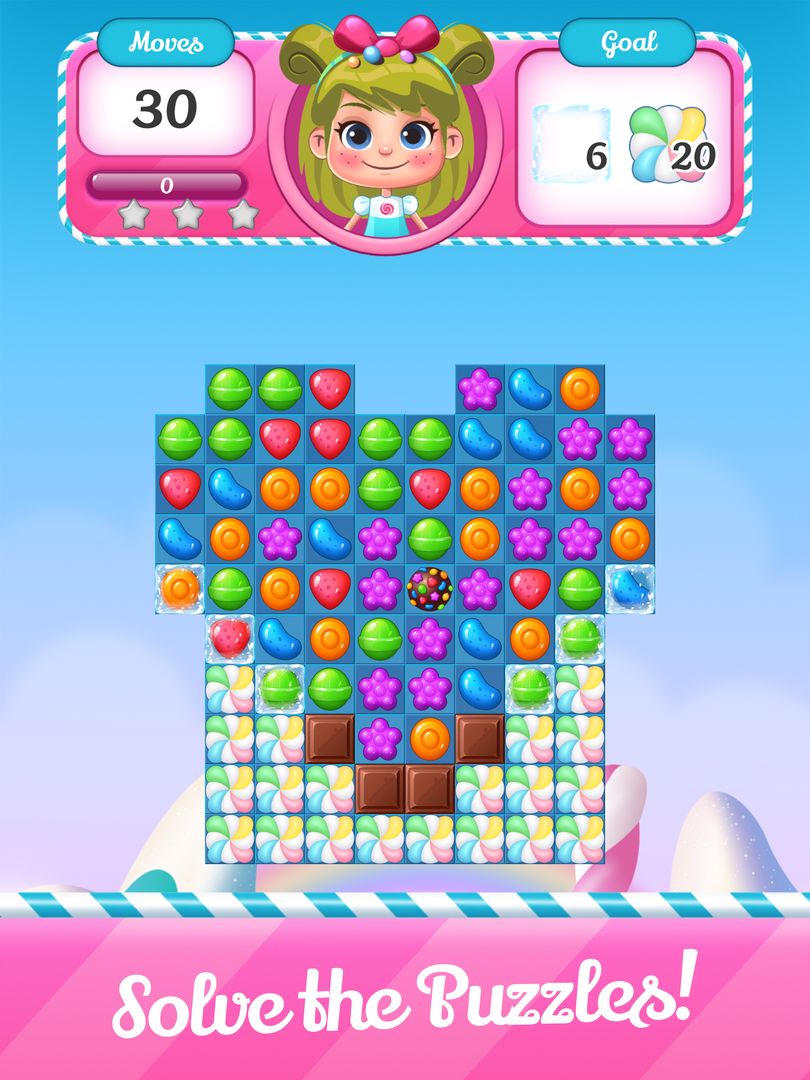 Screenshot of Sweetie Candy Match