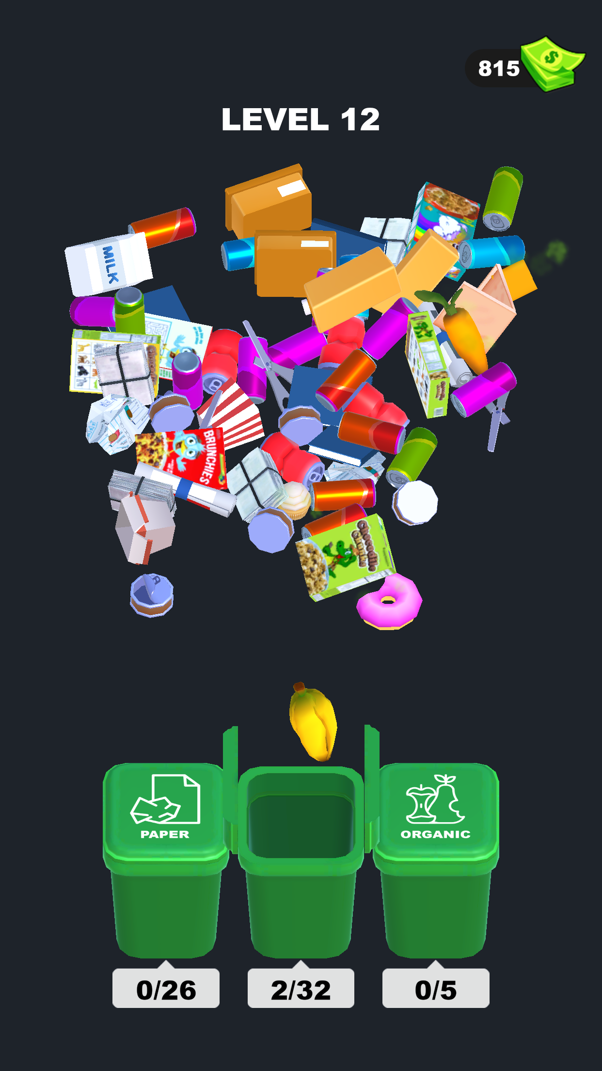 Garbage Recycle Game Screenshot