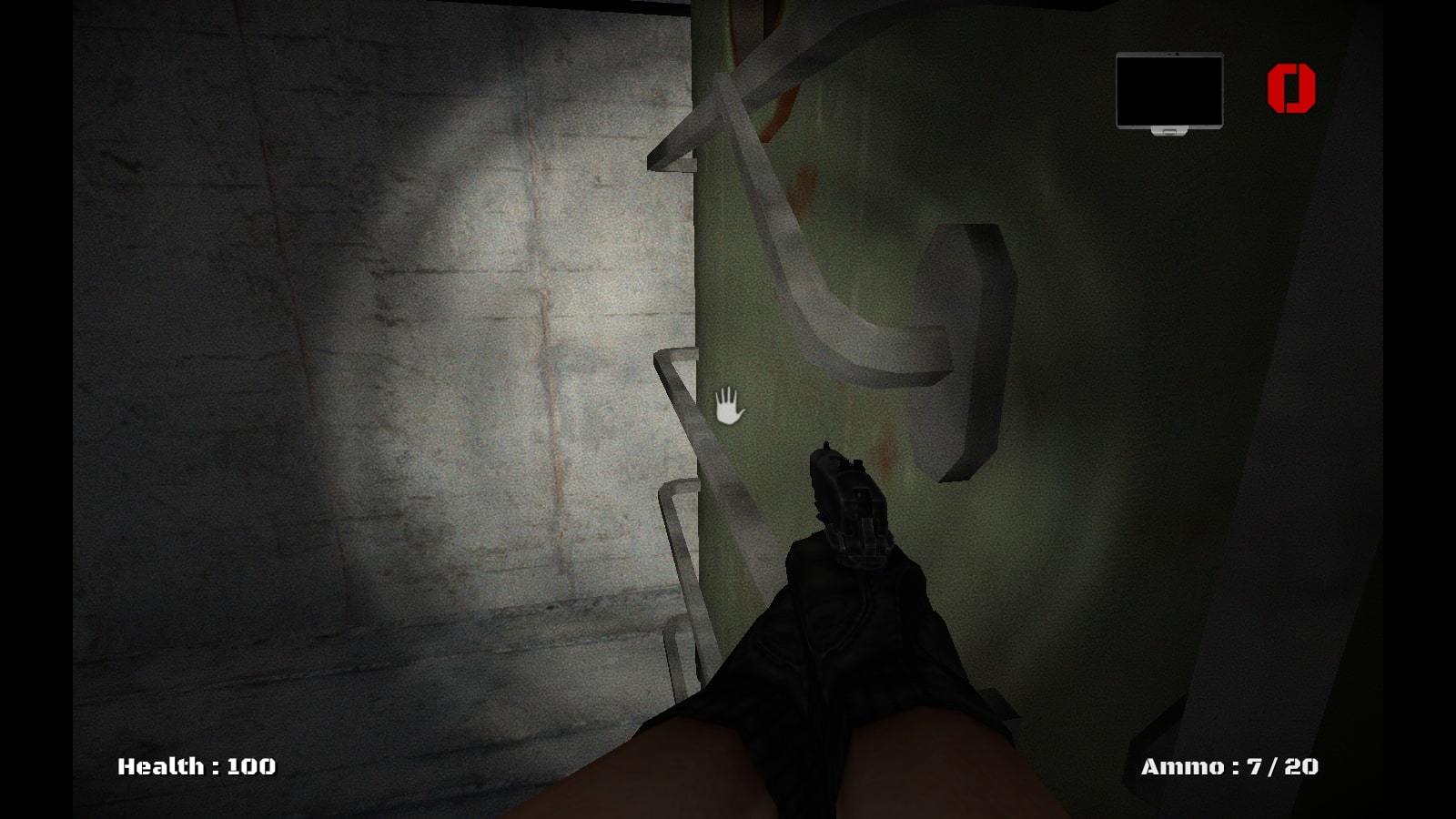 Slenderman Must Die Game Screenshot
