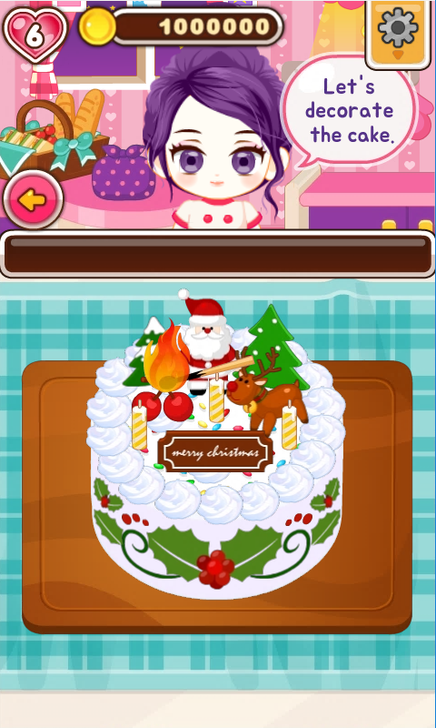 シェフジュディ：クリスマスケーキ作り料理ゲーム ゲームのスクリーンショット