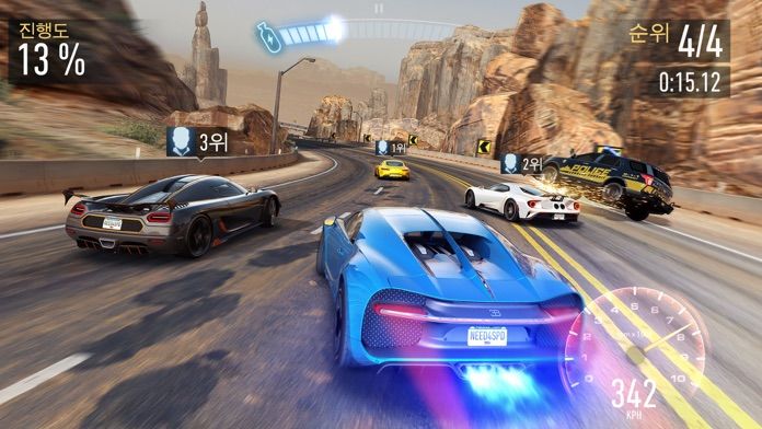 Need for Speed: No Limits 레이싱 게임 스크린 샷