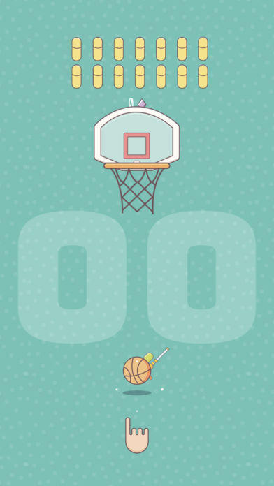 Скриншот игры Shooting Hoops