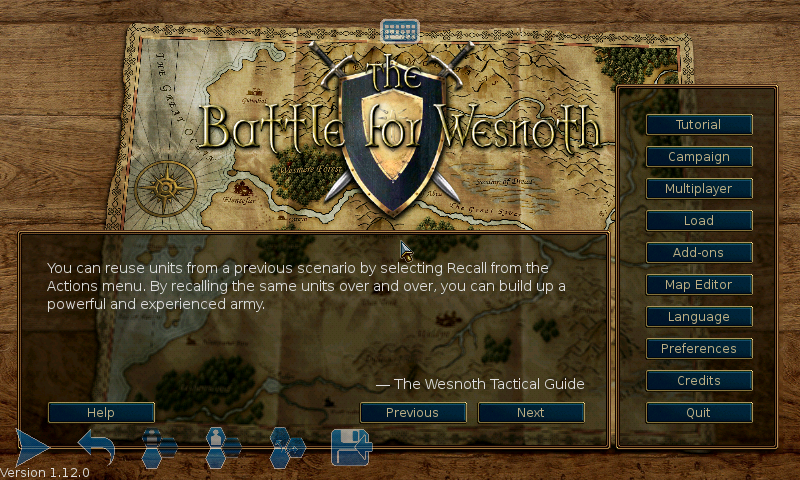 Screenshot 1 of Wesnoth विरासत के लिए लड़ाई 1.12.6-45