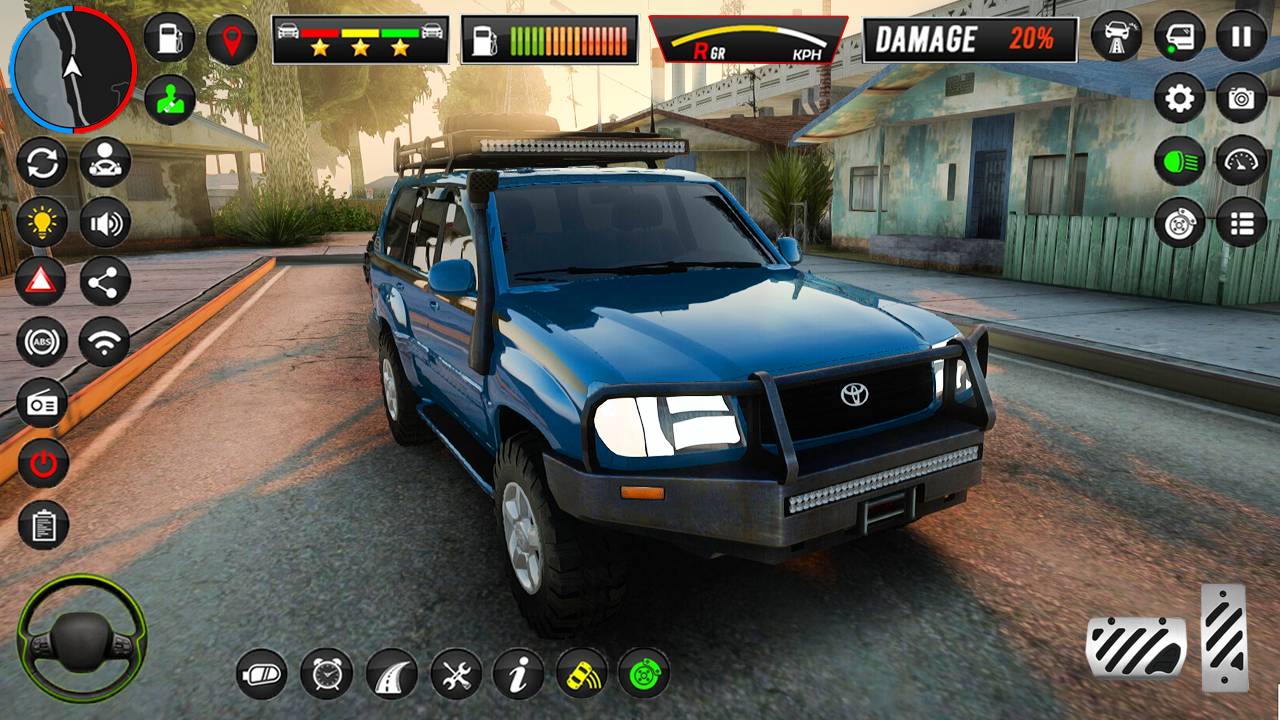 Offroad Jeep Crazy Driving 3D Game Screenshot