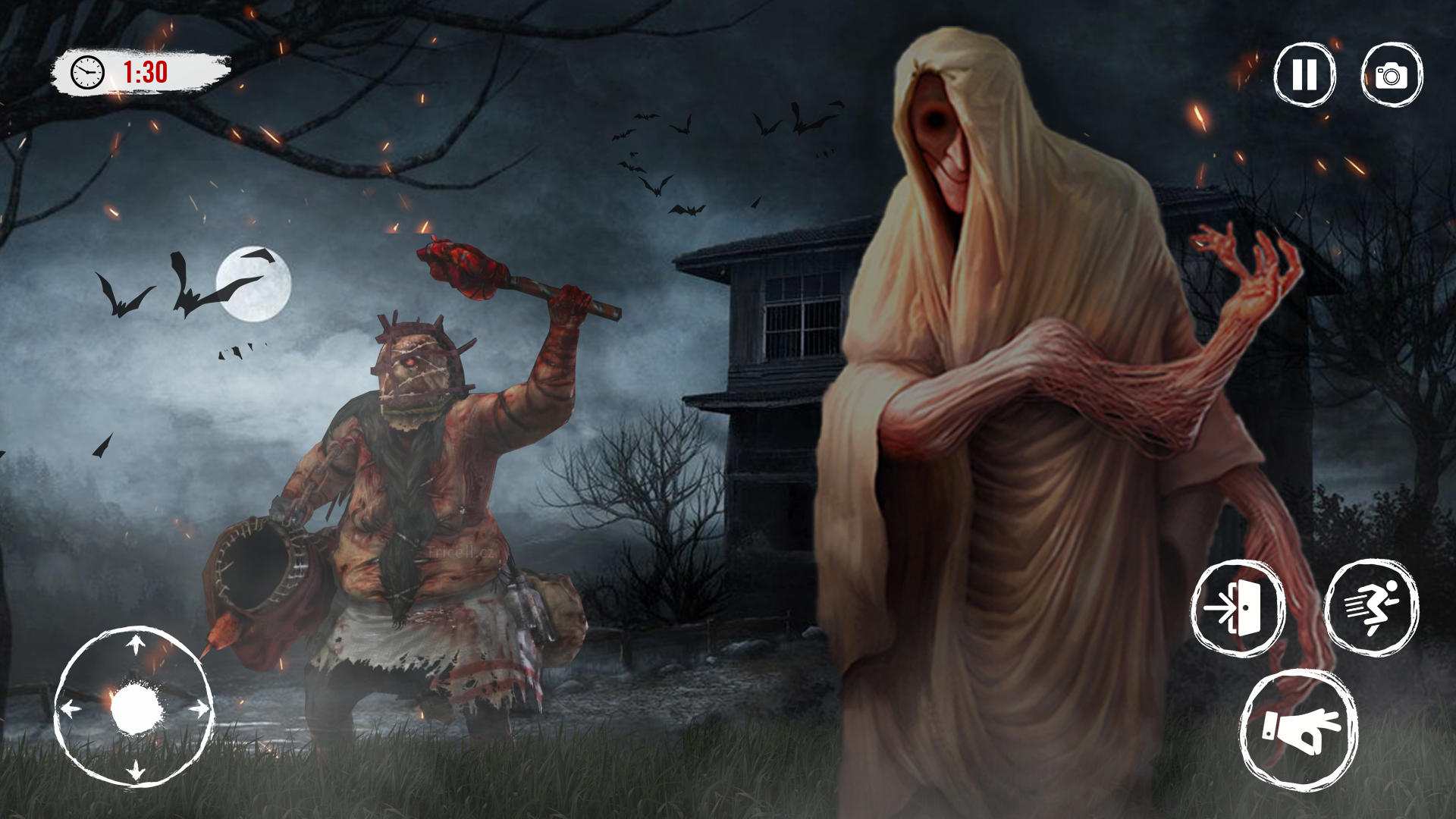 Scary Horror 3d Scary Games Game Screenshot