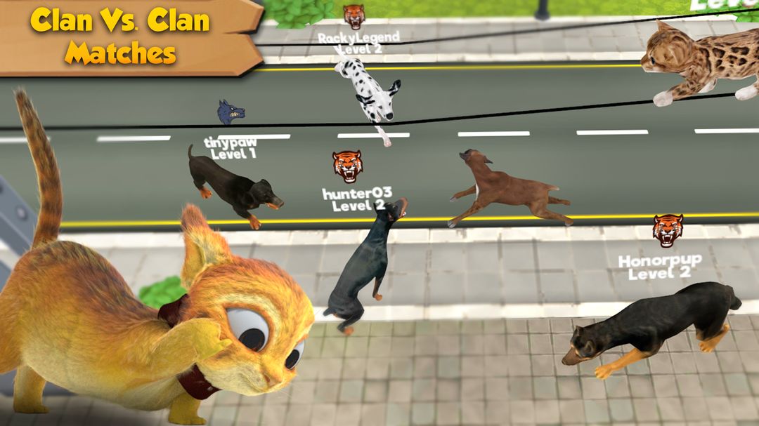 Cat & Dog Online: Pet Animals ภาพหน้าจอเกม