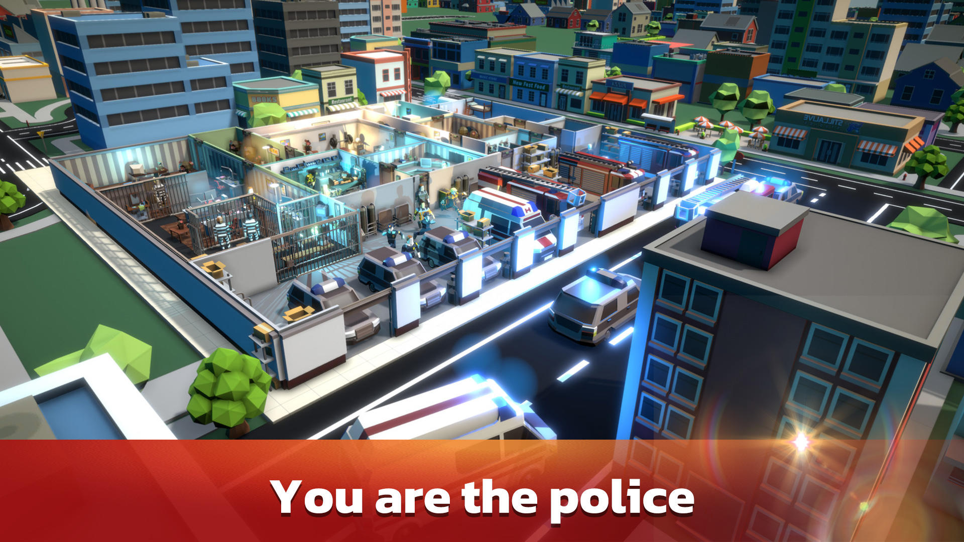 Idle Rescue HQ Tycoon Game Screenshot