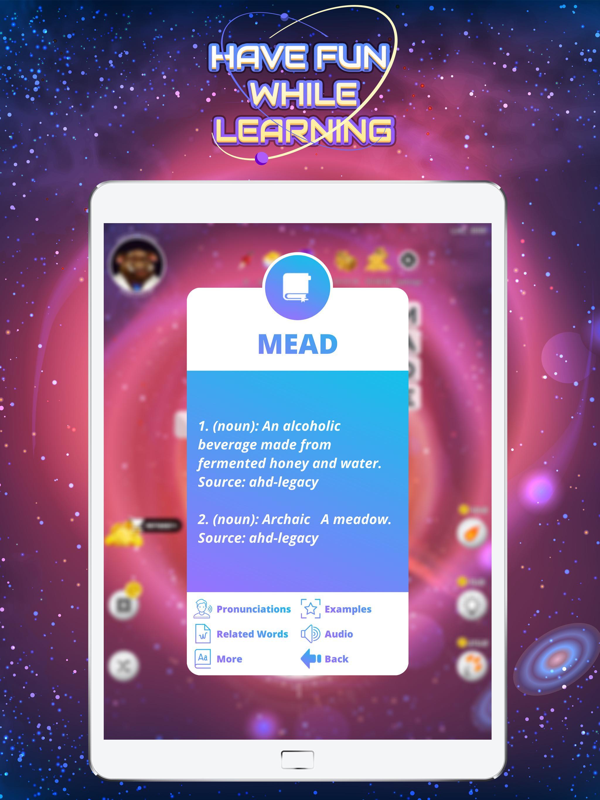 Скриншот игры Word Stellar - Addictive Crossword Puzzle Game