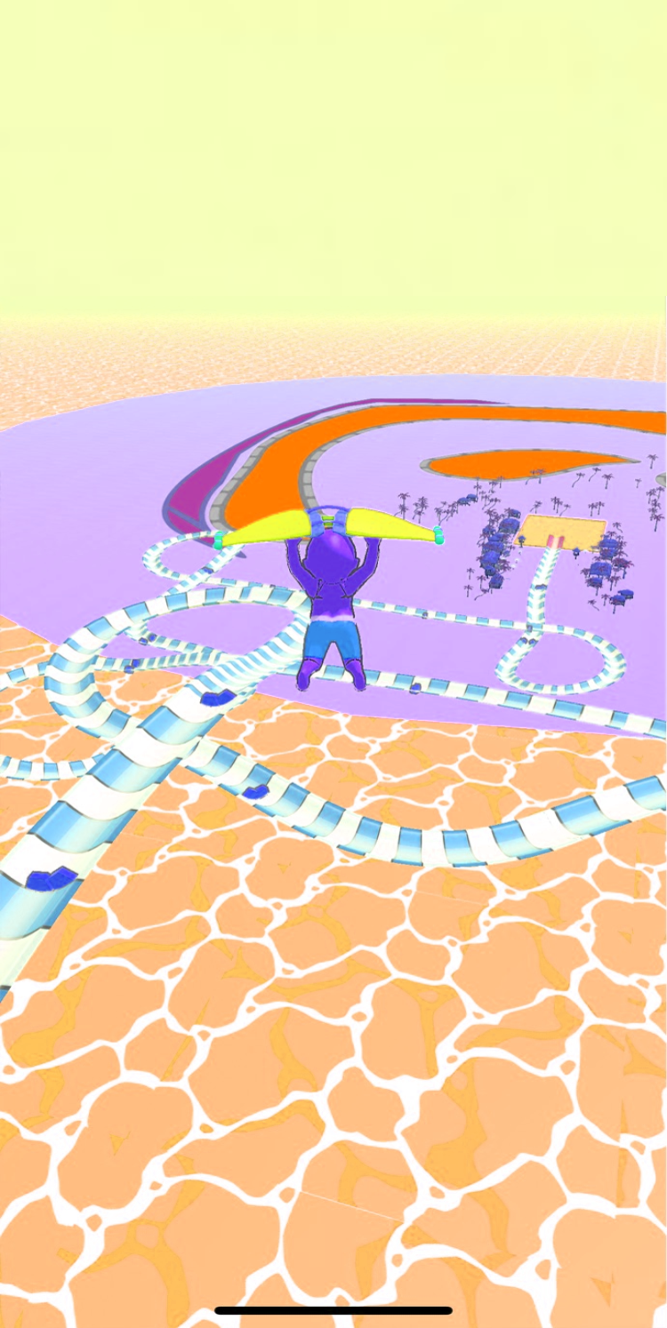 Screenshot of Waterpark Slide.io