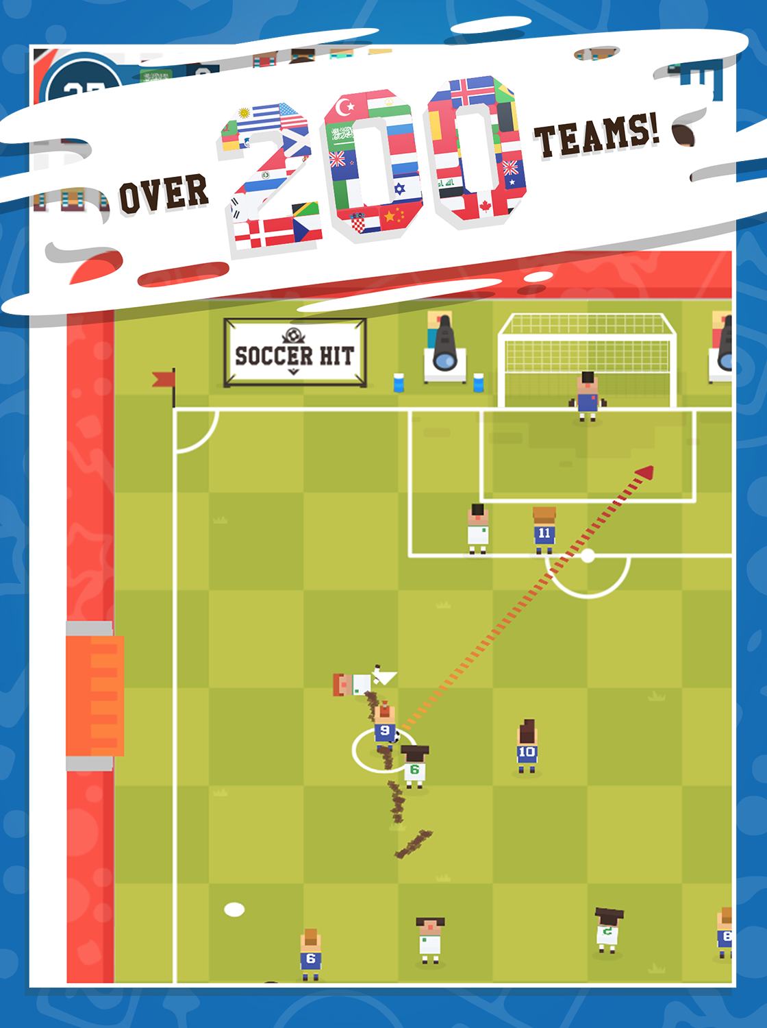 Soccer Hit - International Cup Game Screenshot
