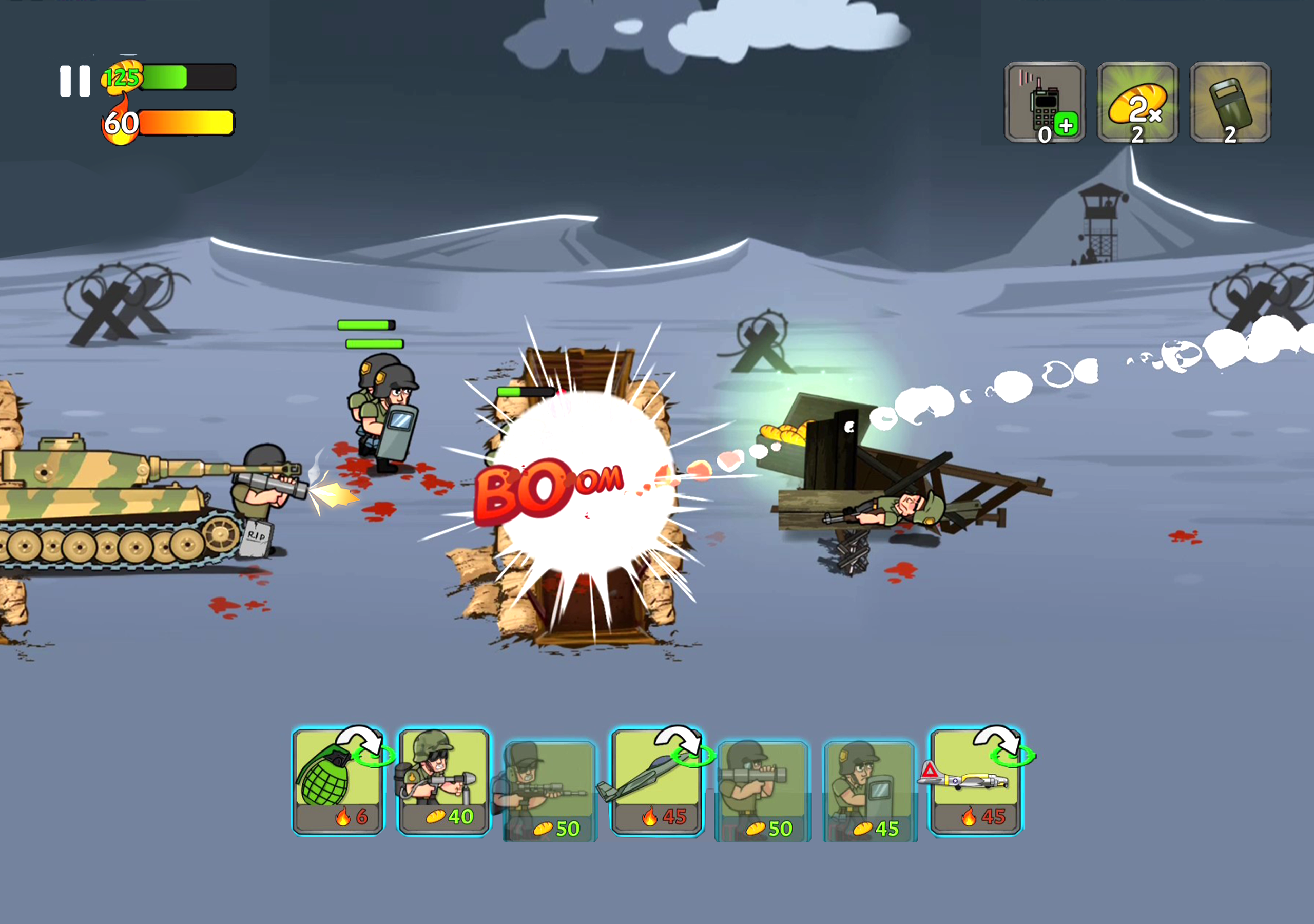 War Strategy Game: RTS WW2 Game Screenshot