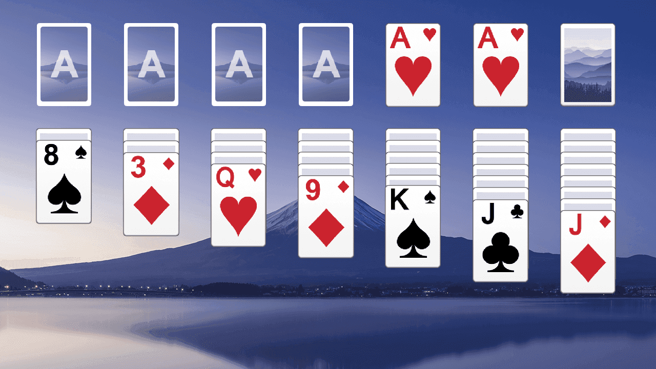 Solitaire Theme ⛰️ ภาพหน้าจอเกม
