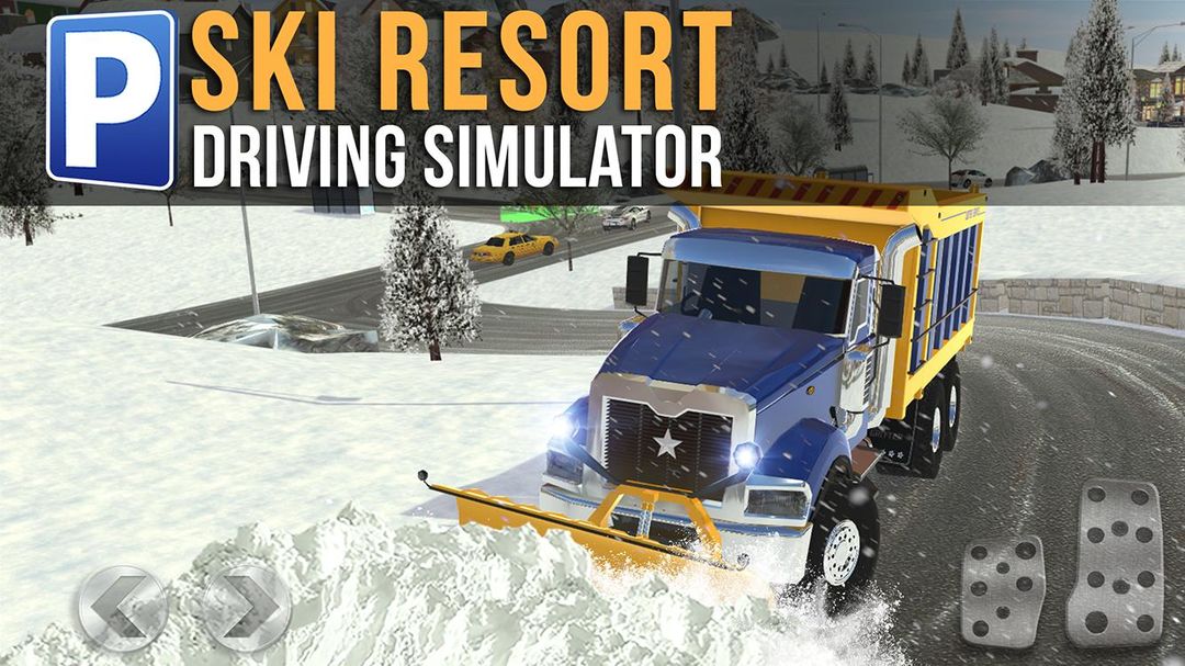 Ski Resort Driving Simulator screenshot game