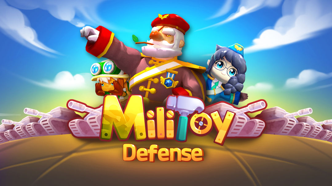 Militoy Defense screenshot game