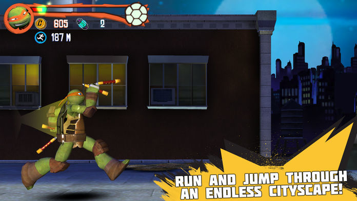 Screenshot 1 of Teenage Mutant Ninja Turtles: Rooftop Run 