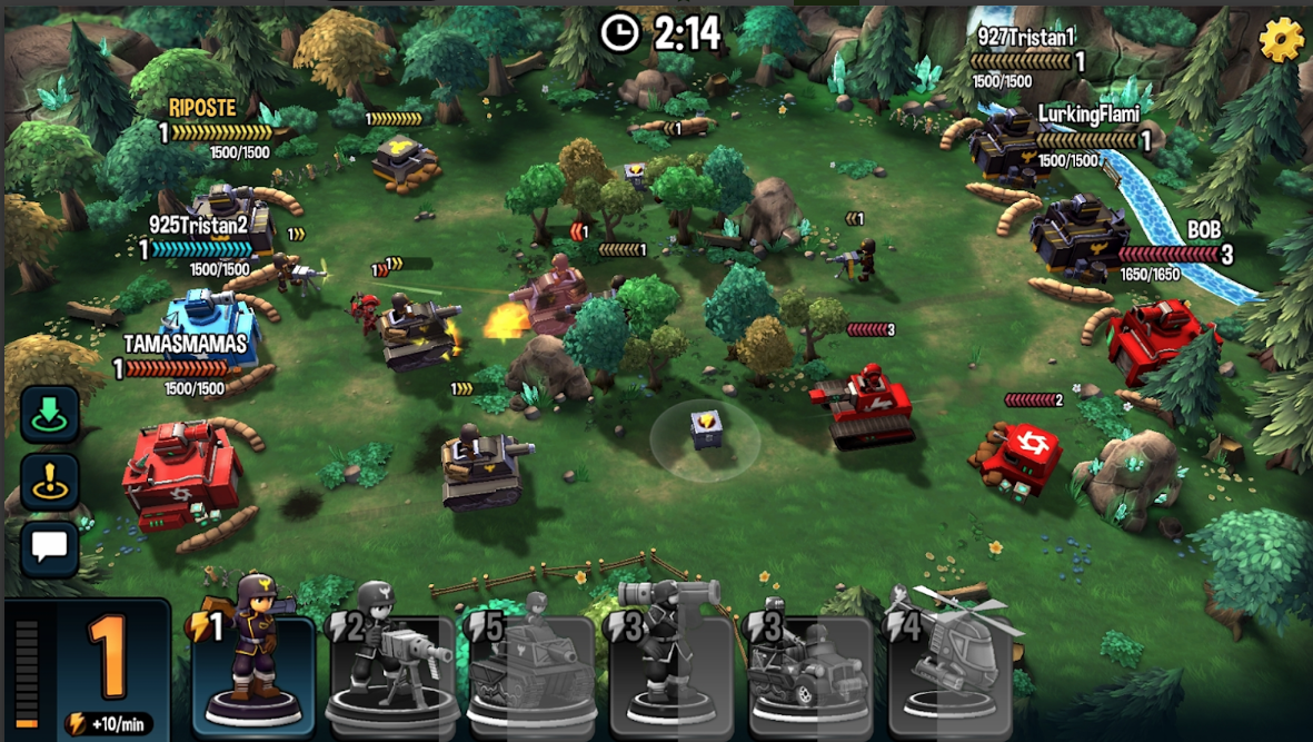 Mini Guns - Omega Wars Game Screenshot
