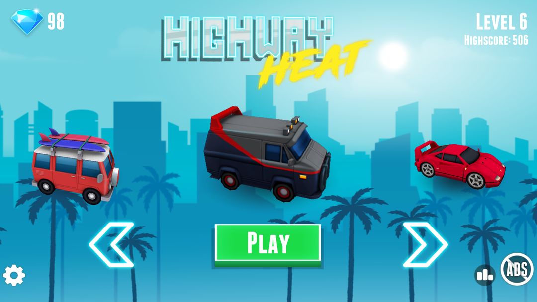 Screenshot of Highway Heat
