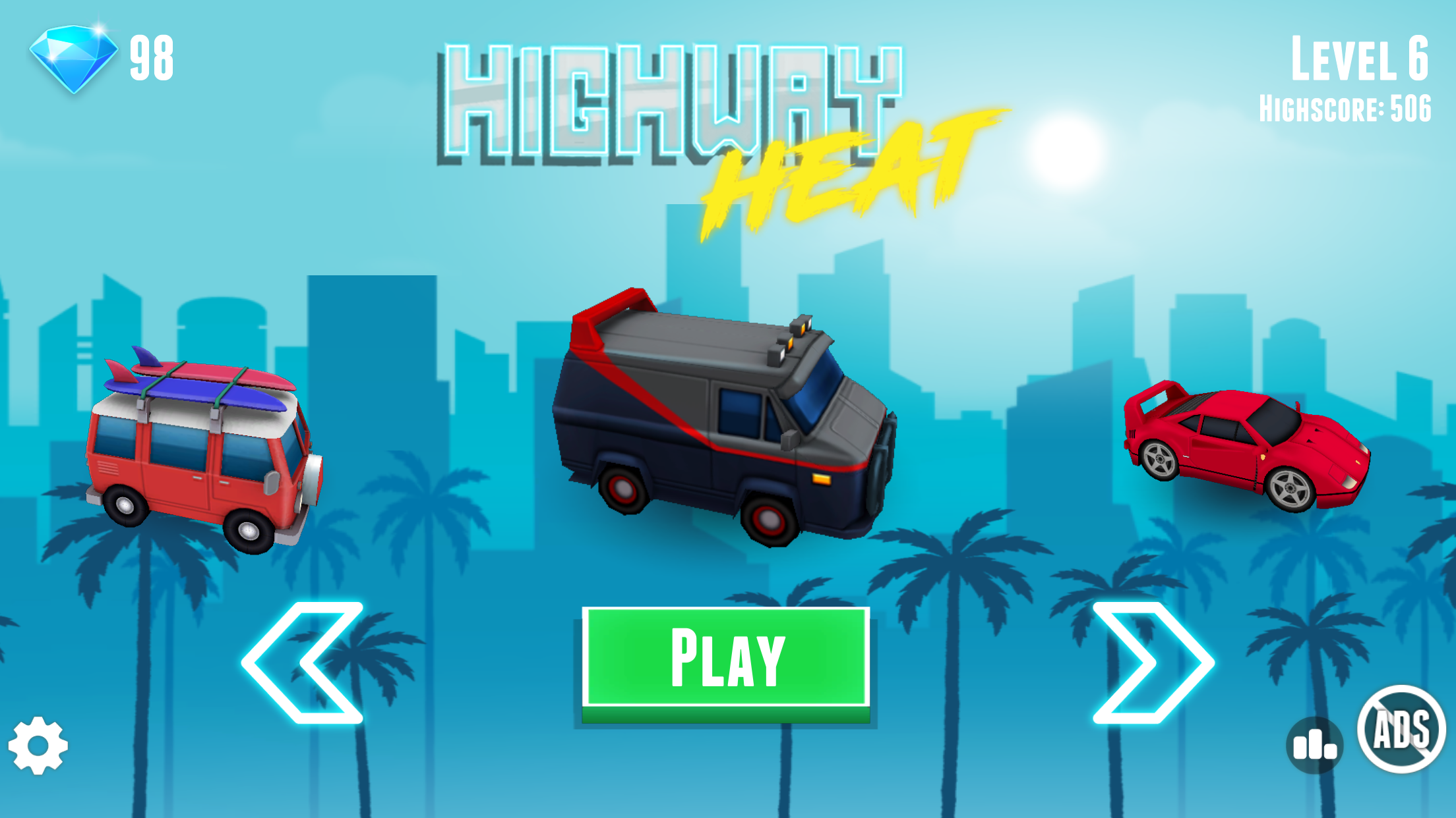 Highway Heat 遊戲截圖