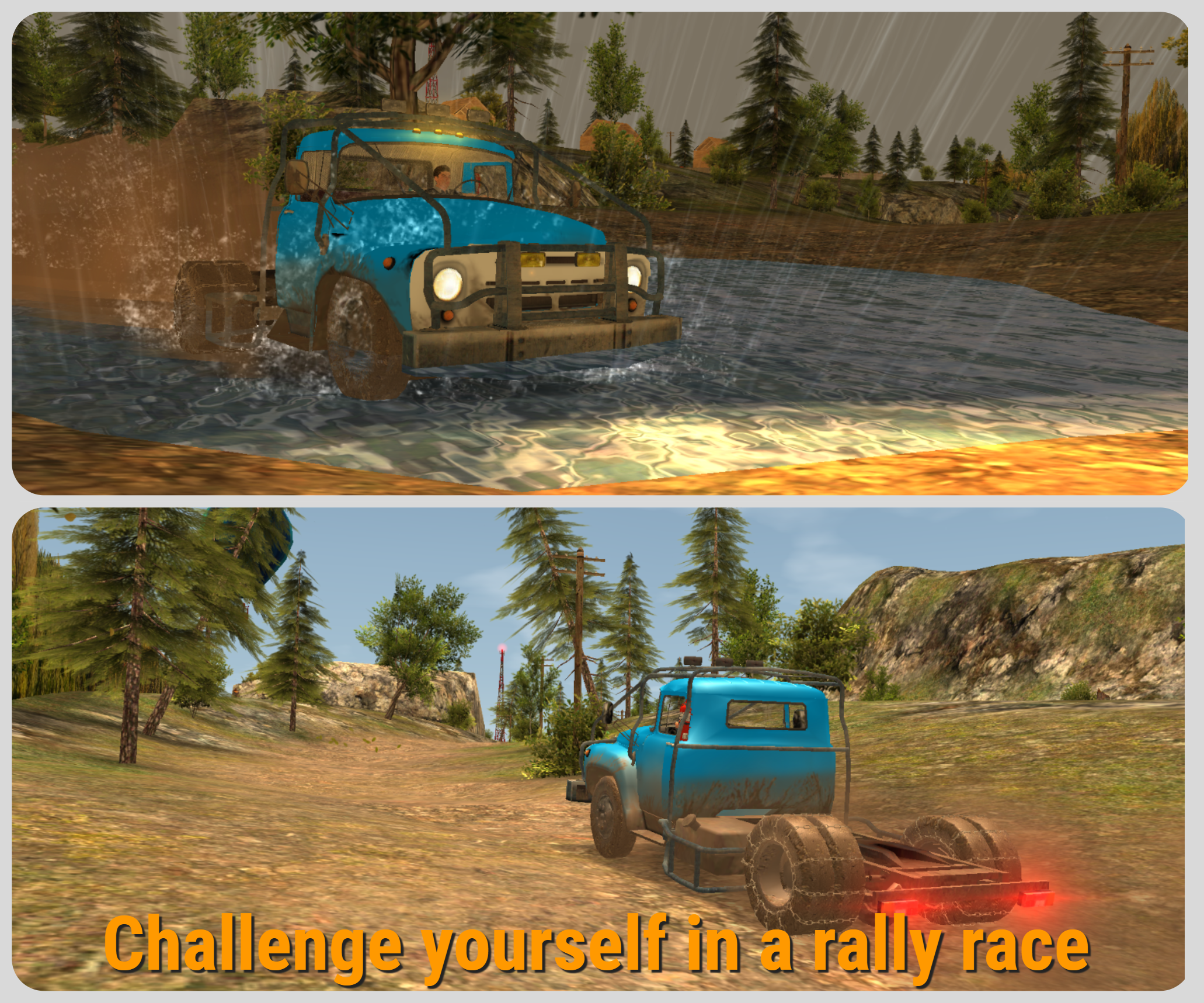 Скриншот игры Russian Car Driver ZIL 130