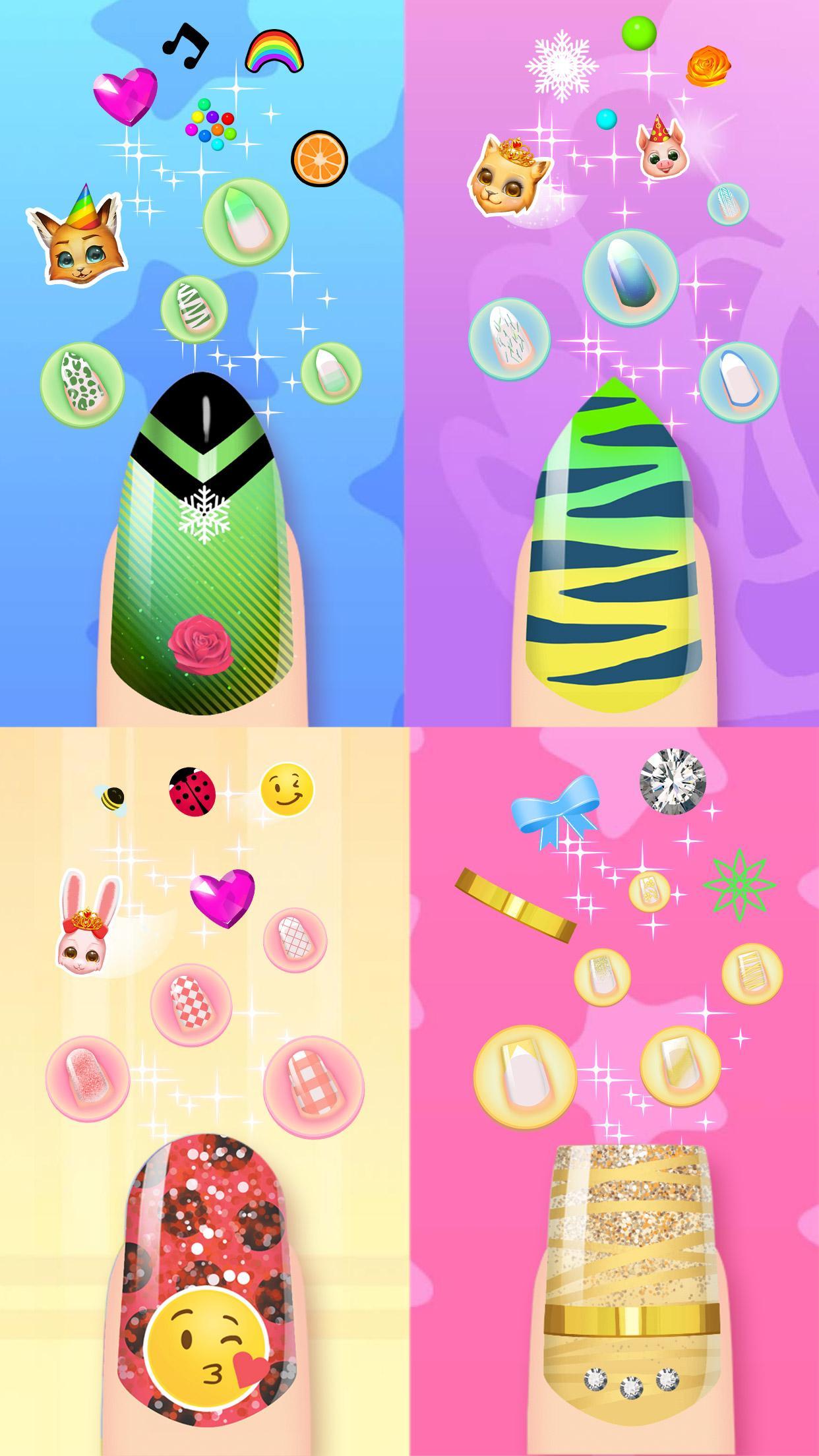 Dora's Nail Salon Game Screenshot