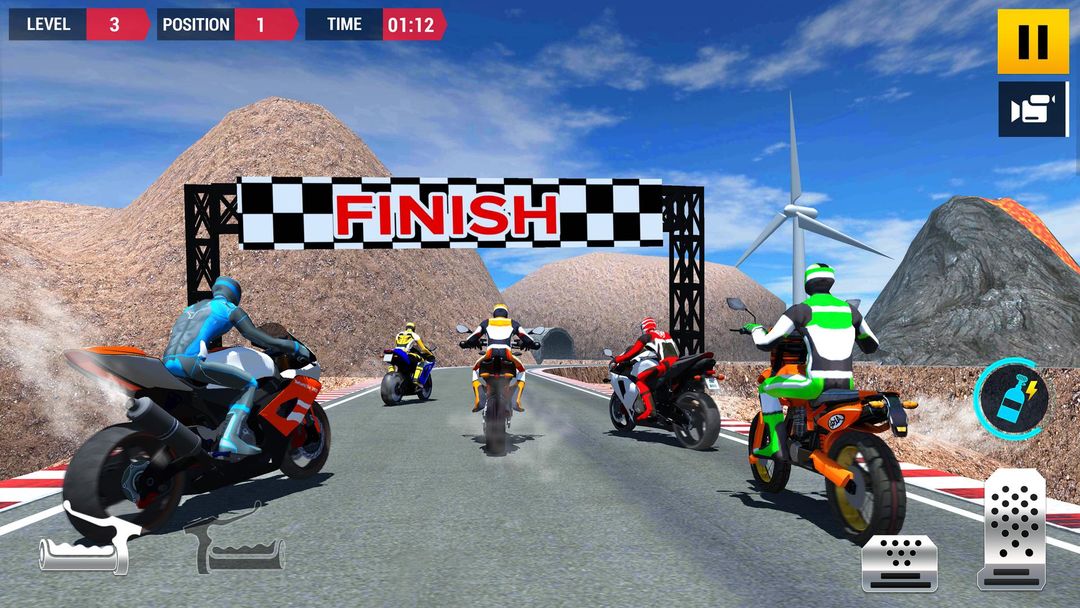 Mountain Bike Racing Game 2019 ภาพหน้าจอเกม