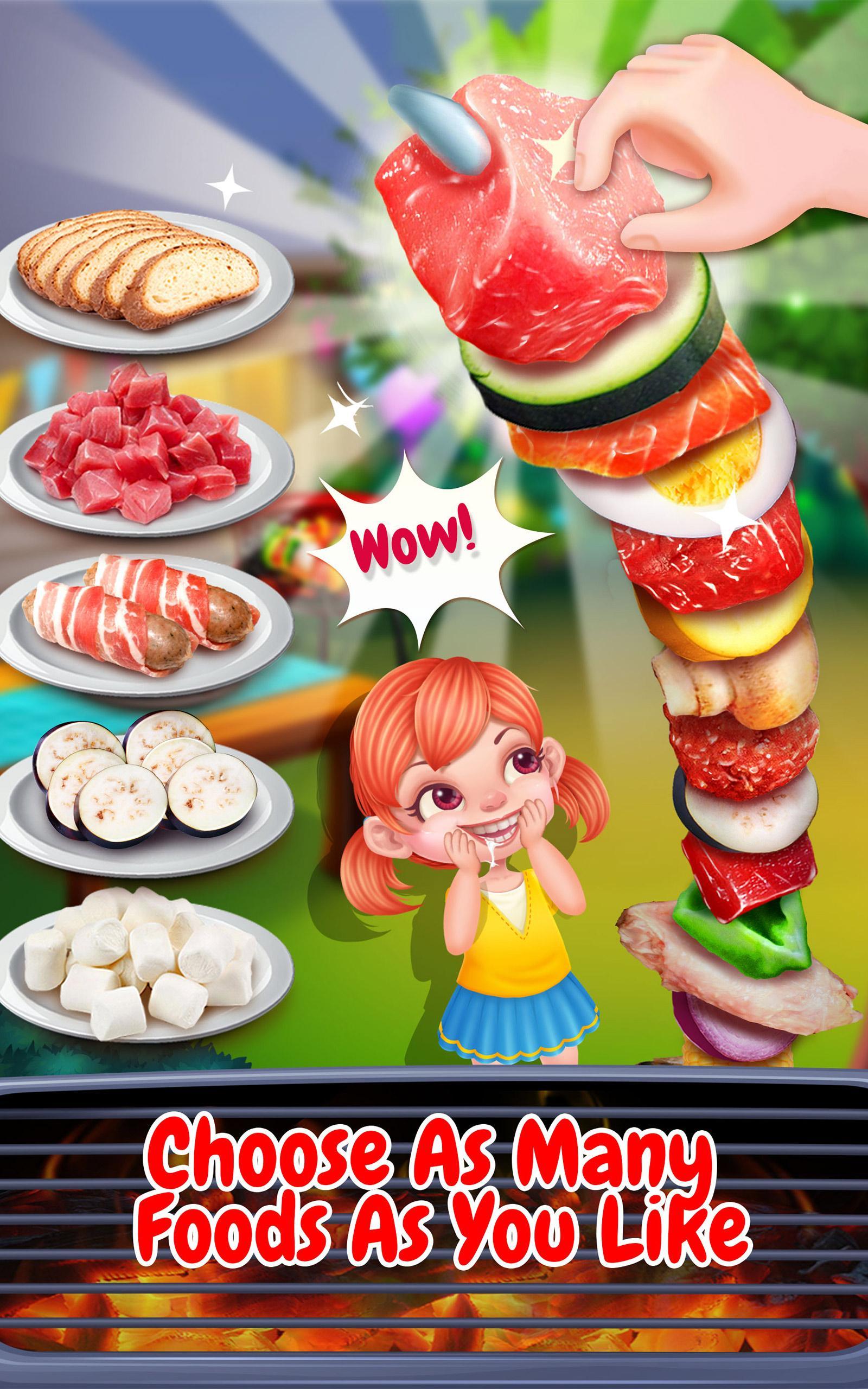 Crazy BBQ Backyard Party Game Screenshot